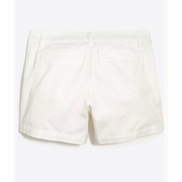 J. Crew 5” Classic Chino Shorts in White Size 8 - Picture 5 of 15